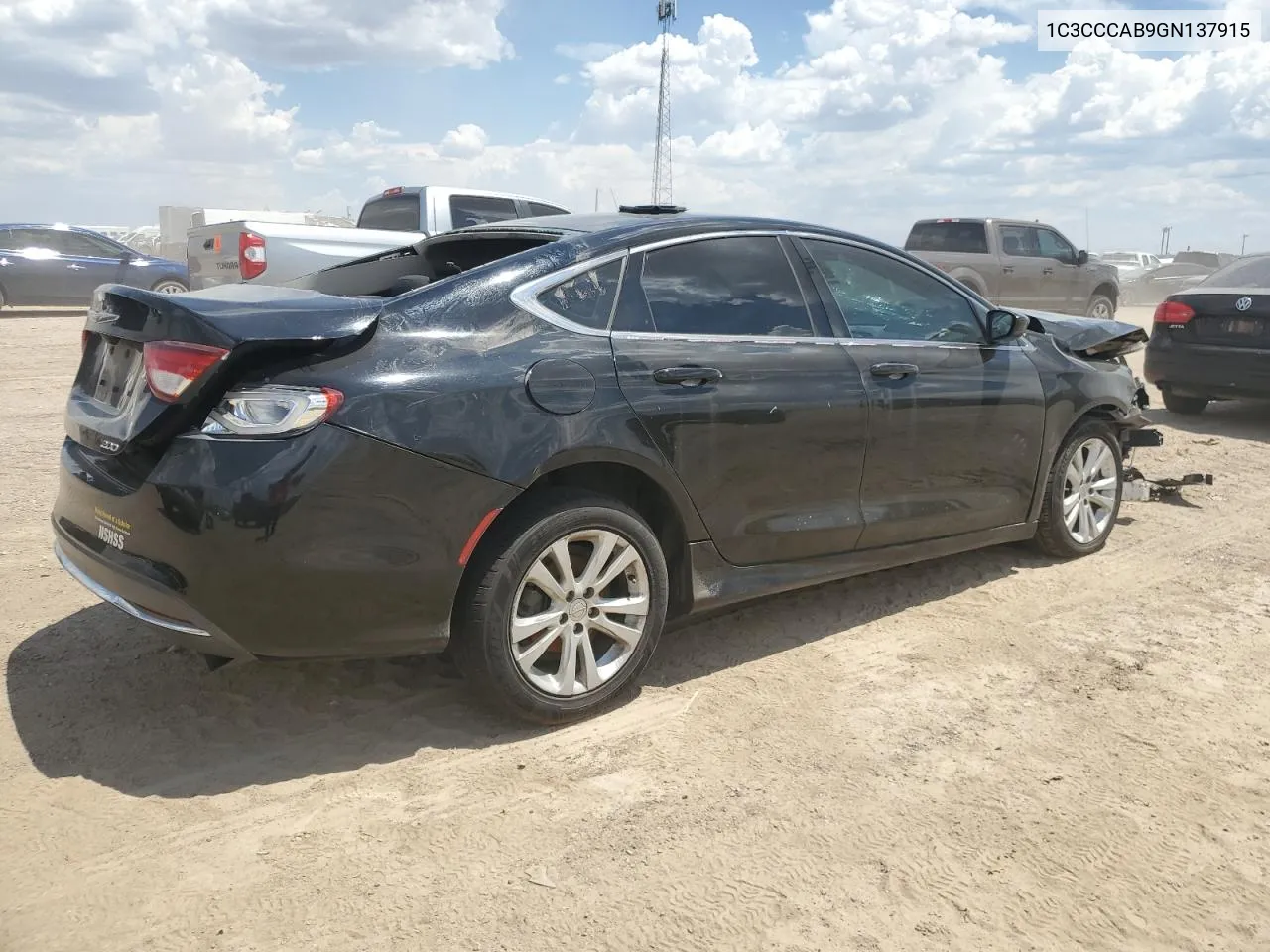 1C3CCCAB9GN137915 2016 Chrysler 200 Limited