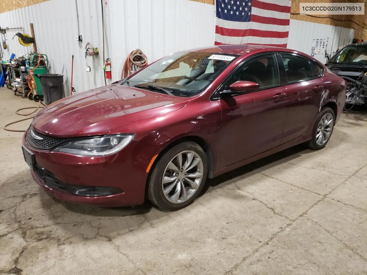 2016 Chrysler 200 S VIN: 1C3CCCDG2GN179513 Lot: 63146834