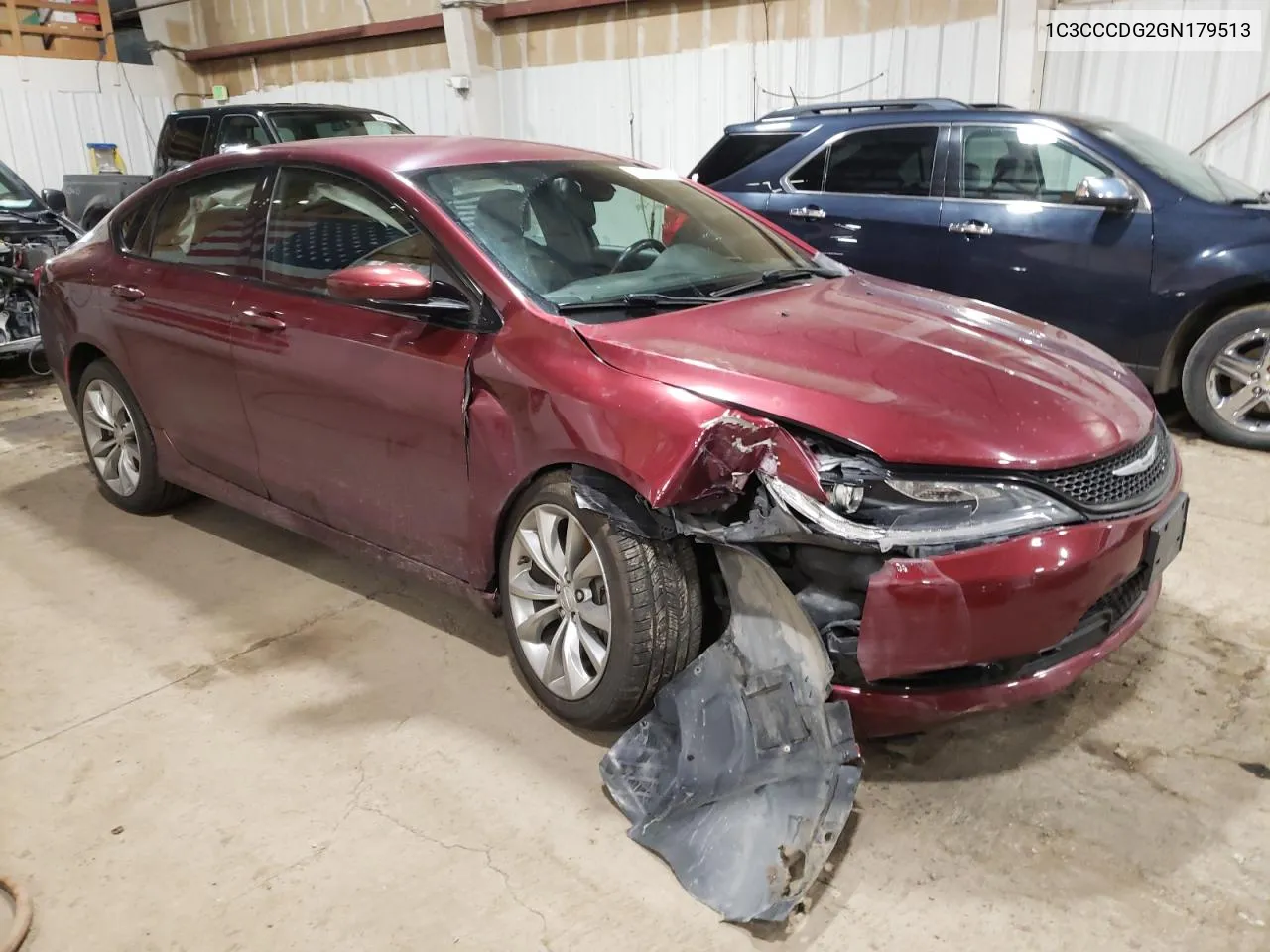 2016 Chrysler 200 S VIN: 1C3CCCDG2GN179513 Lot: 63146834