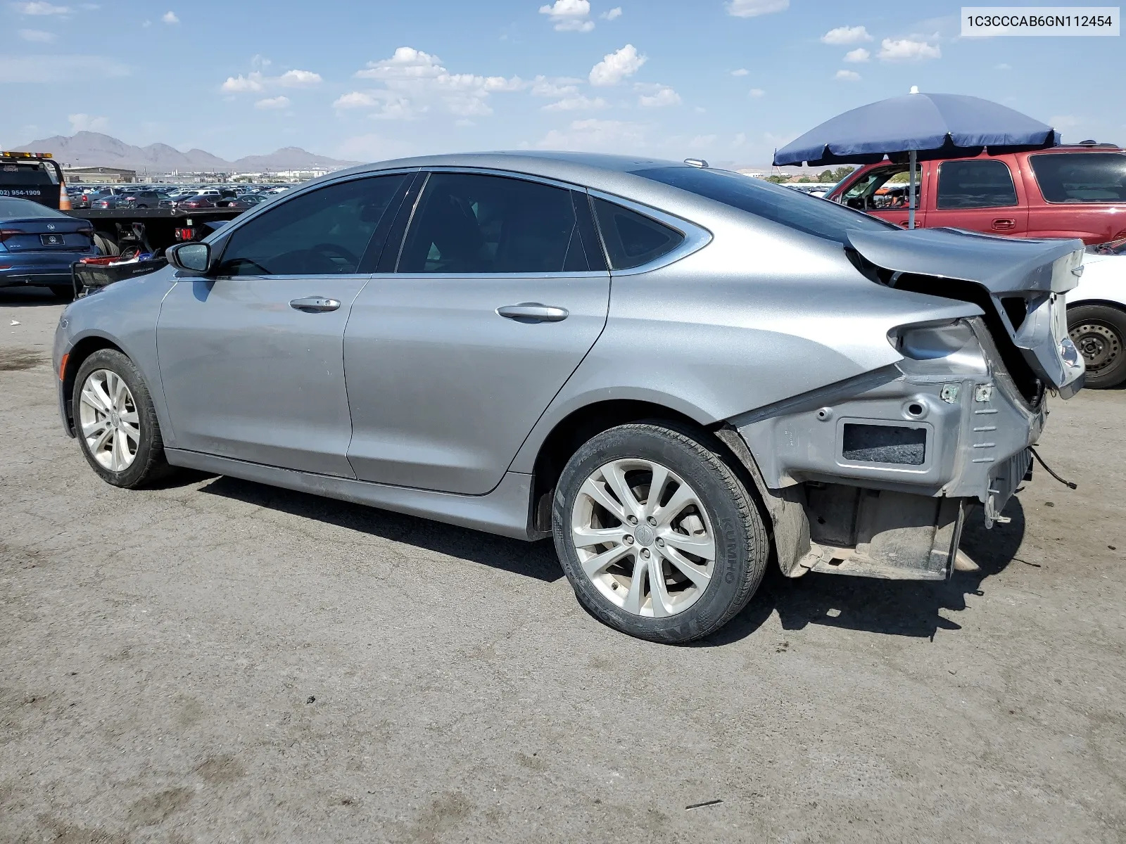 2016 Chrysler 200 Limited VIN: 1C3CCCAB6GN112454 Lot: 63517634