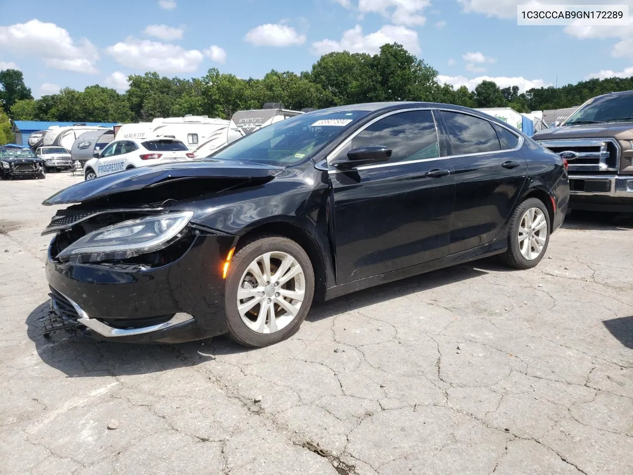 2016 Chrysler 200 Limited VIN: 1C3CCCAB9GN172289 Lot: 63607804