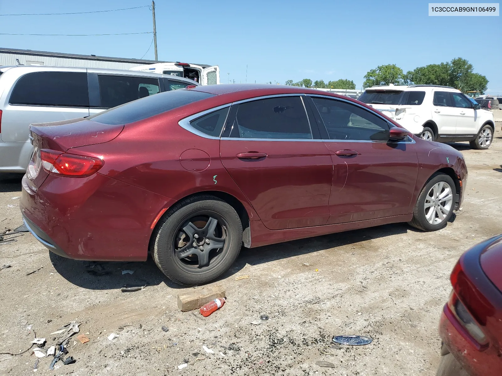 1C3CCCAB9GN106499 2016 Chrysler 200 Limited