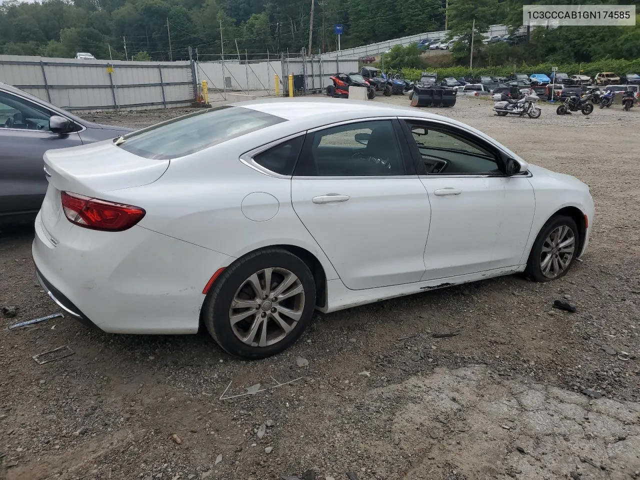 2016 Chrysler 200 Limited VIN: 1C3CCCAB1GN174585 Lot: 64238234