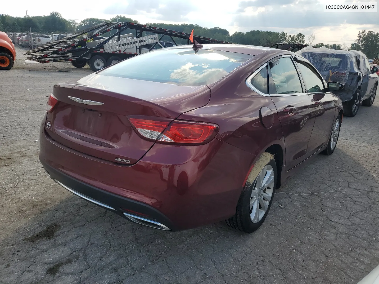 2016 Chrysler 200 Limited VIN: 1C3CCCAG4GN101447 Lot: 64400834