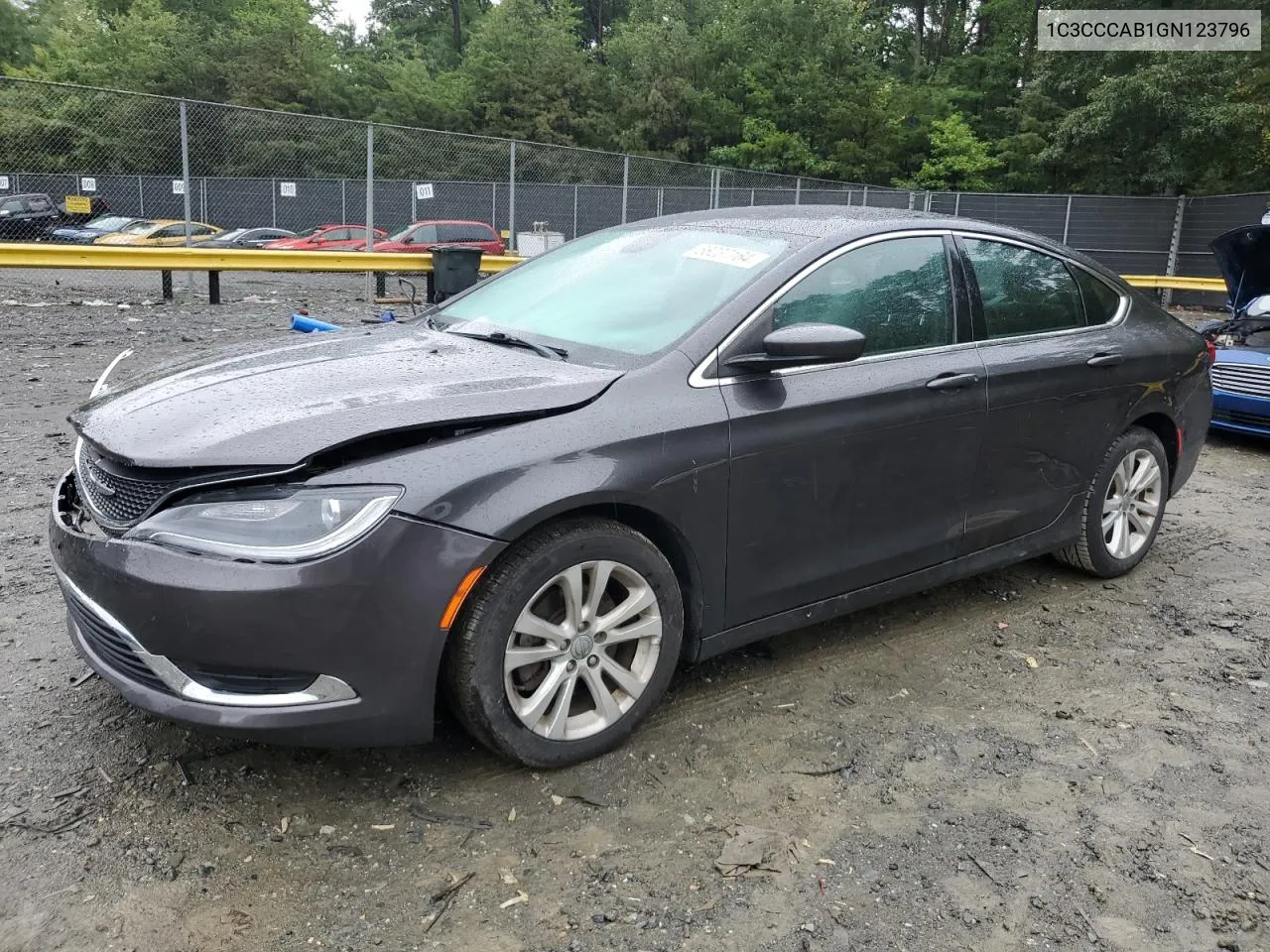 2016 Chrysler 200 Limited VIN: 1C3CCCAB1GN123796 Lot: 66237164