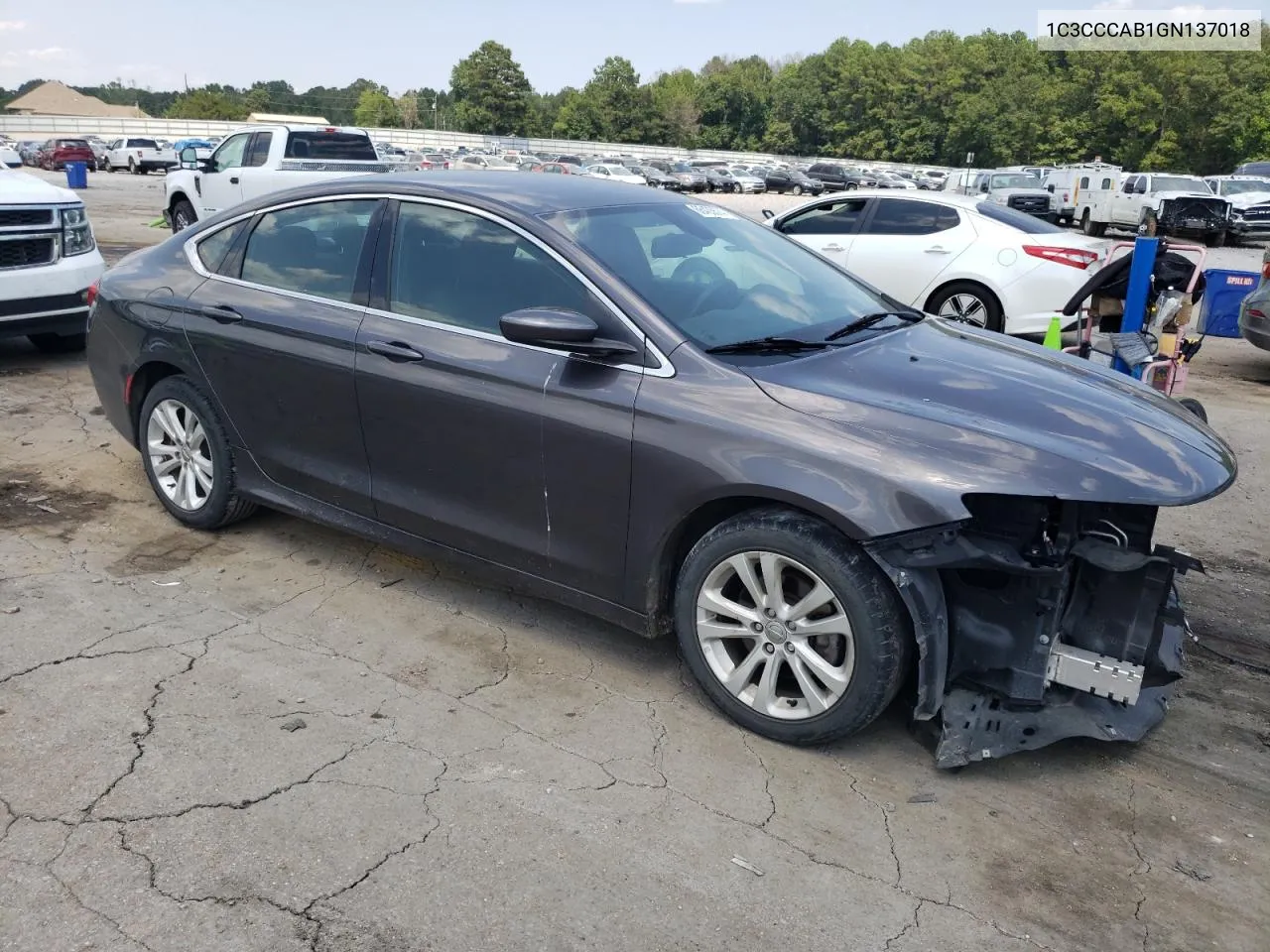 2016 Chrysler 200 Limited VIN: 1C3CCCAB1GN137018 Lot: 66433574