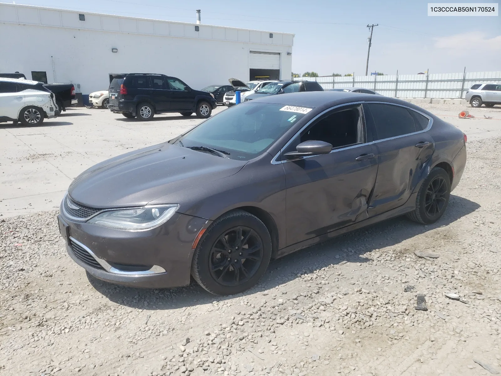 2016 Chrysler 200 Limited VIN: 1C3CCCAB5GN170524 Lot: 66478014