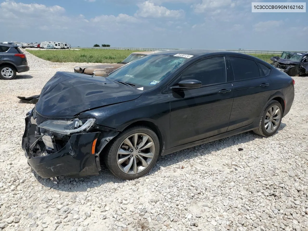 1C3CCCBG9GN162162 2016 Chrysler 200 S