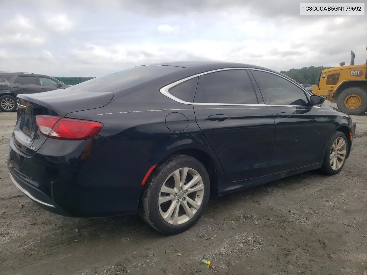 2016 Chrysler 200 Limited VIN: 1C3CCCAB5GN179692 Lot: 66749834