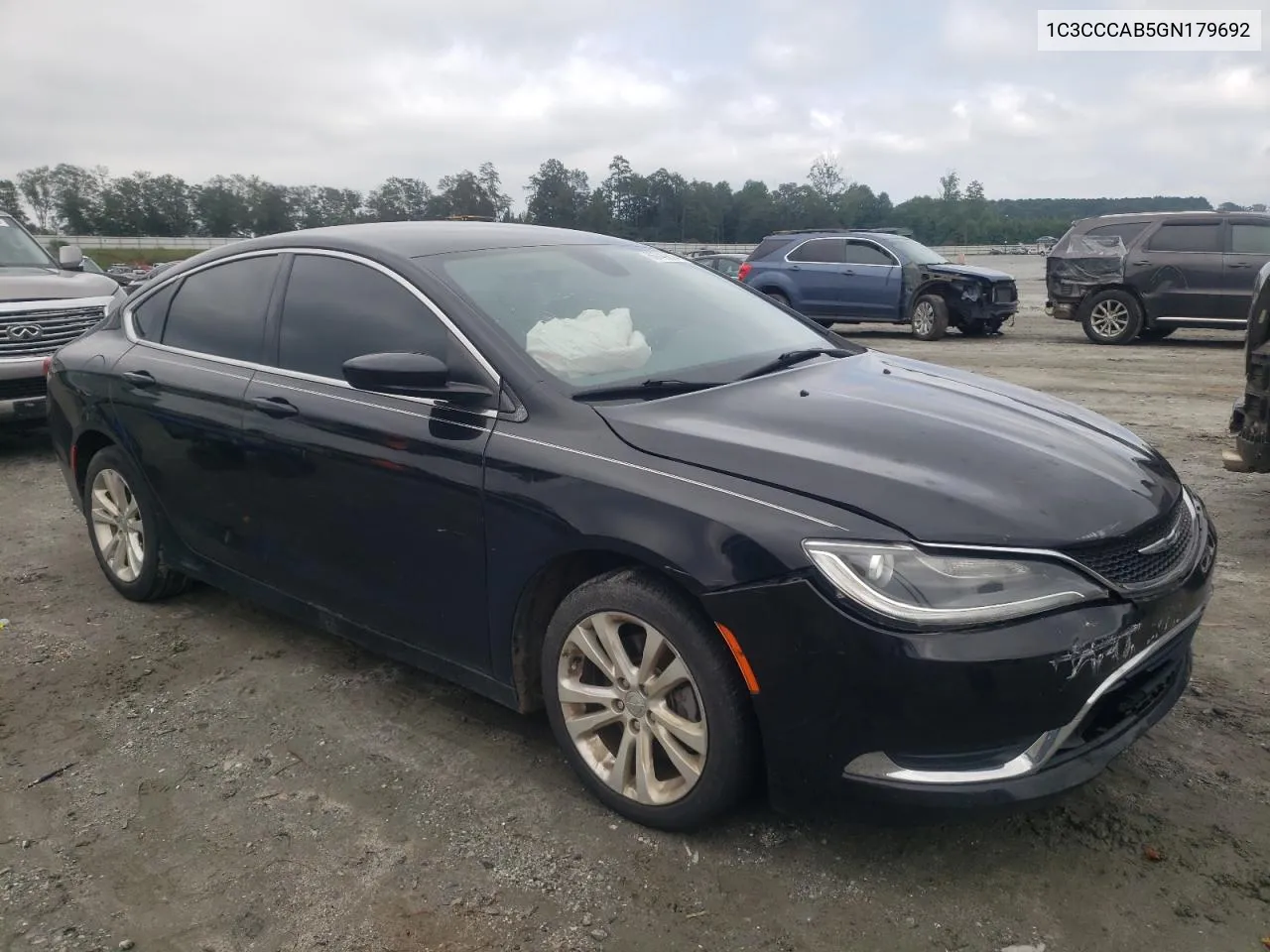 2016 Chrysler 200 Limited VIN: 1C3CCCAB5GN179692 Lot: 66749834