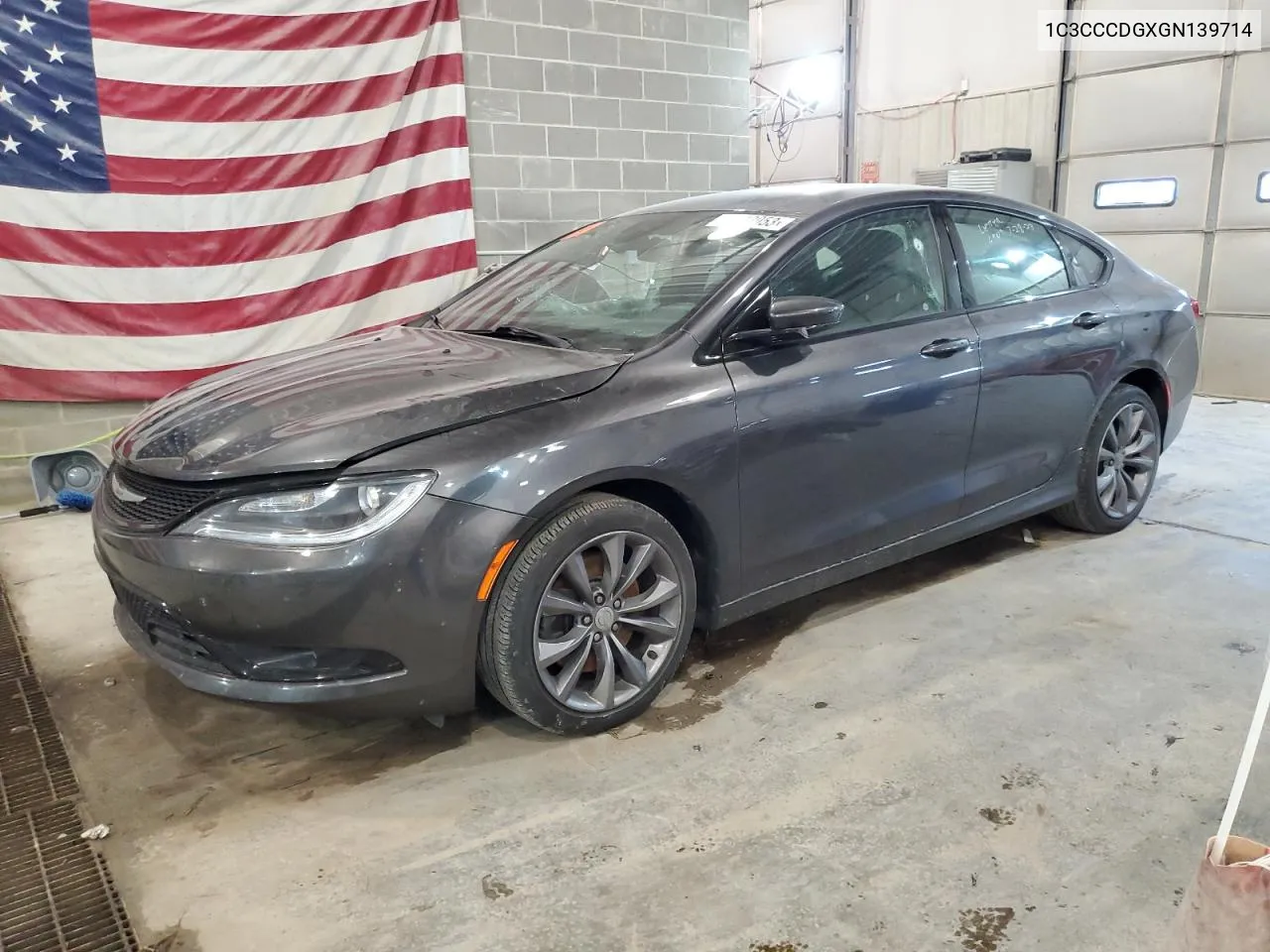 2016 Chrysler 200 S VIN: 1C3CCCDGXGN139714 Lot: 67243953