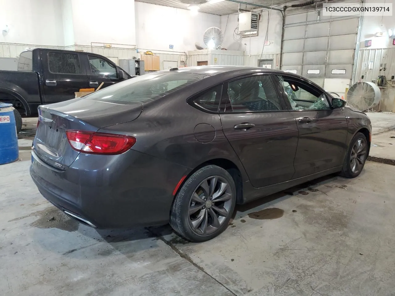 2016 Chrysler 200 S VIN: 1C3CCCDGXGN139714 Lot: 67243953