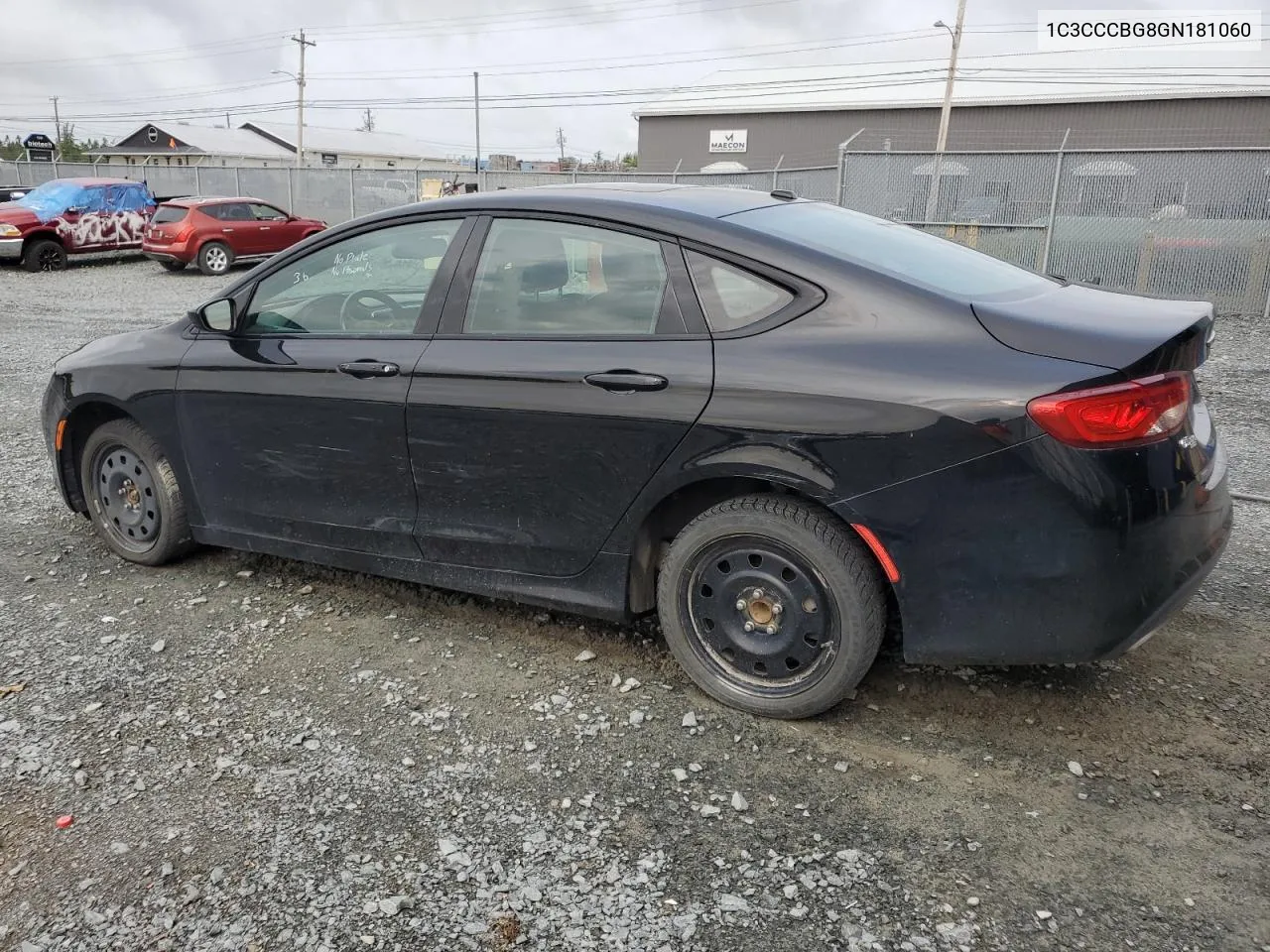 1C3CCCBG8GN181060 2016 Chrysler 200 S