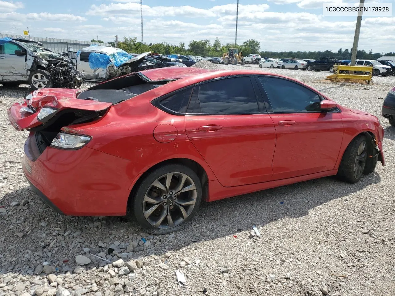 2016 Chrysler 200 S VIN: 1C3CCCBB5GN178928 Lot: 67962484