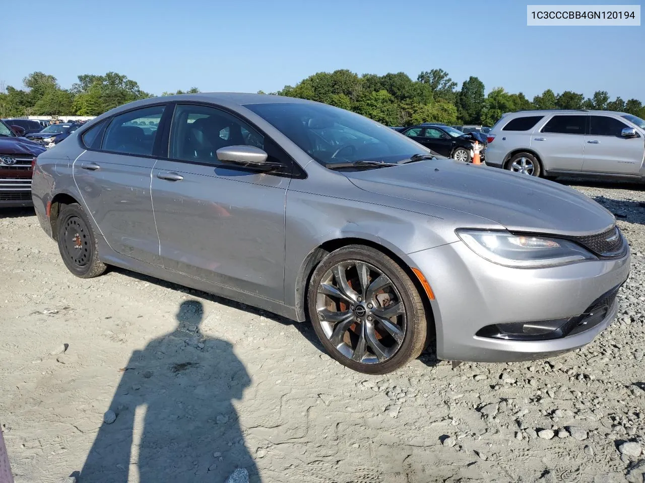 2016 Chrysler 200 S VIN: 1C3CCCBB4GN120194 Lot: 67970854