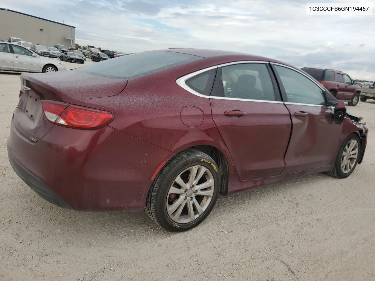 1C3CCCFB6GN194467 2016 Chrysler 200 Lx