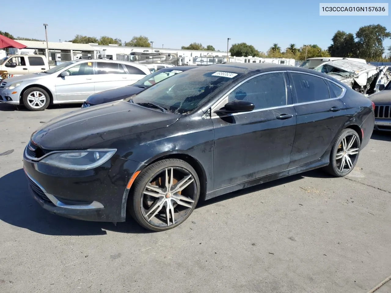 2016 Chrysler 200 Limited VIN: 1C3CCCAG1GN157636 Lot: 69560624