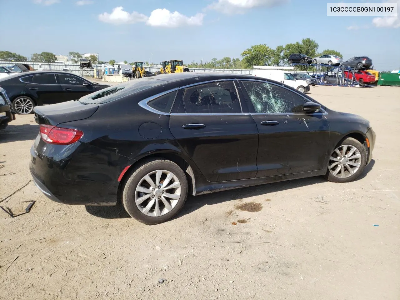 2016 Chrysler 200 C VIN: 1C3CCCCB0GN100197 Lot: 69568084