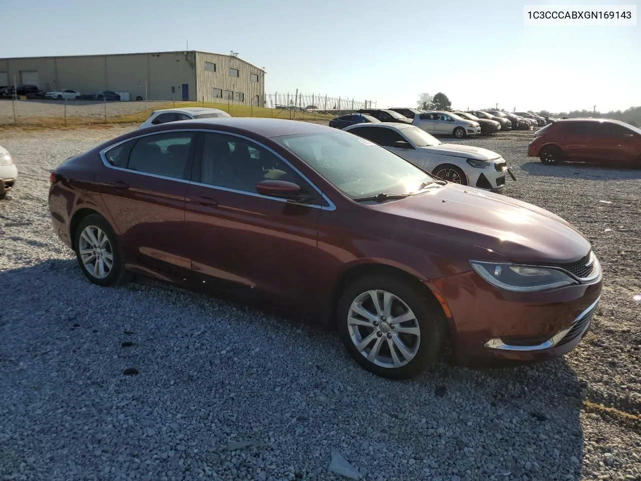 2016 Chrysler 200 Limited VIN: 1C3CCCABXGN169143 Lot: 69637944