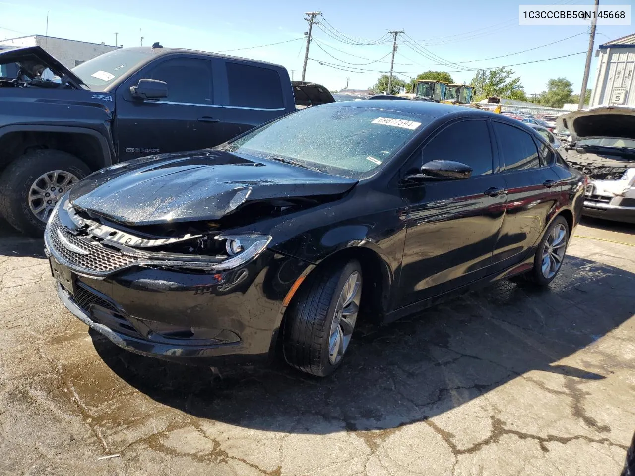 2016 Chrysler 200 S VIN: 1C3CCCBB5GN145668 Lot: 69677594