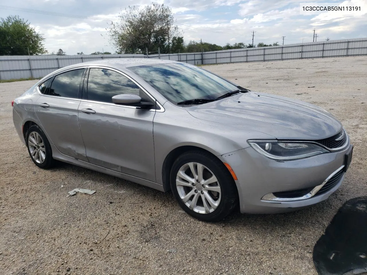 2016 Chrysler 200 Limited VIN: 1C3CCCAB5GN113191 Lot: 69774804