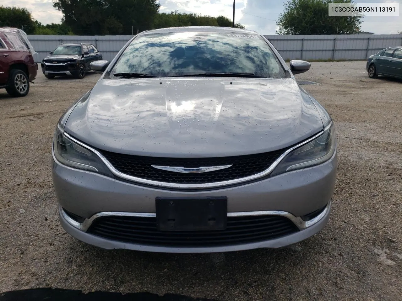 2016 Chrysler 200 Limited VIN: 1C3CCCAB5GN113191 Lot: 69774804