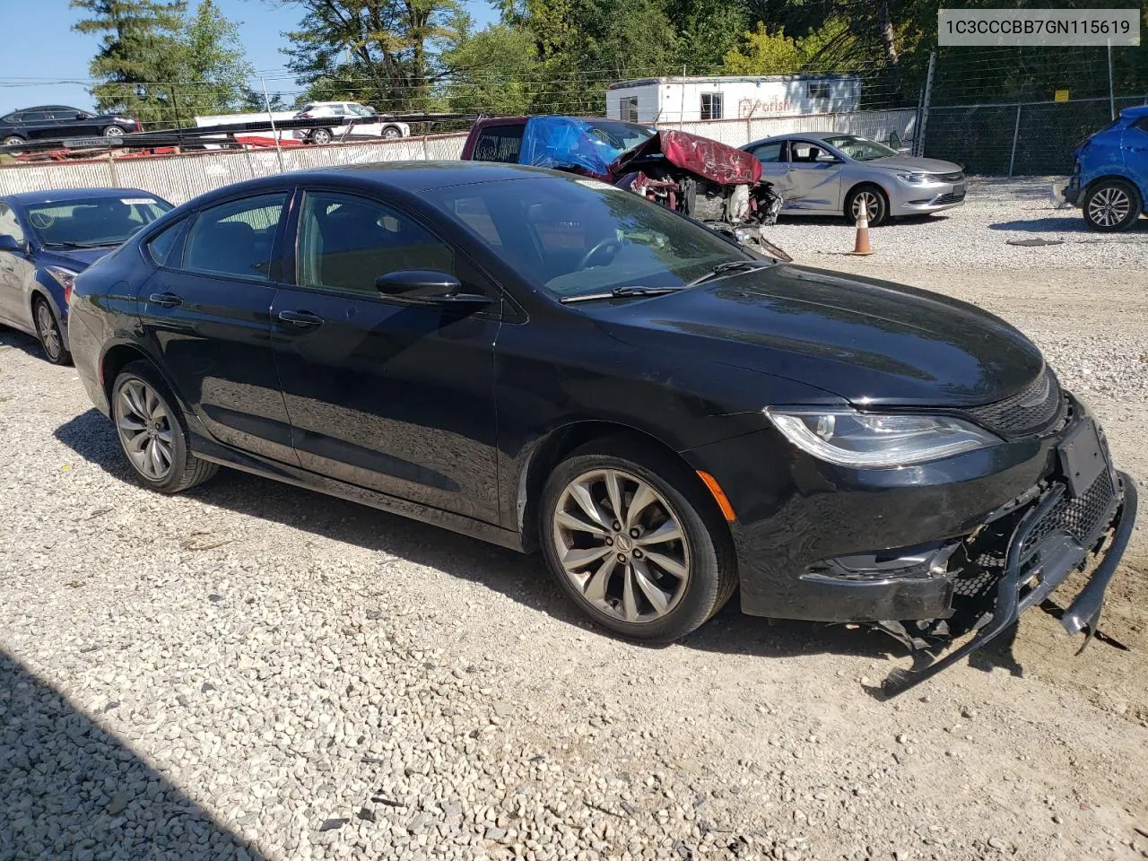 2016 Chrysler 200 S VIN: 1C3CCCBB7GN115619 Lot: 69951274