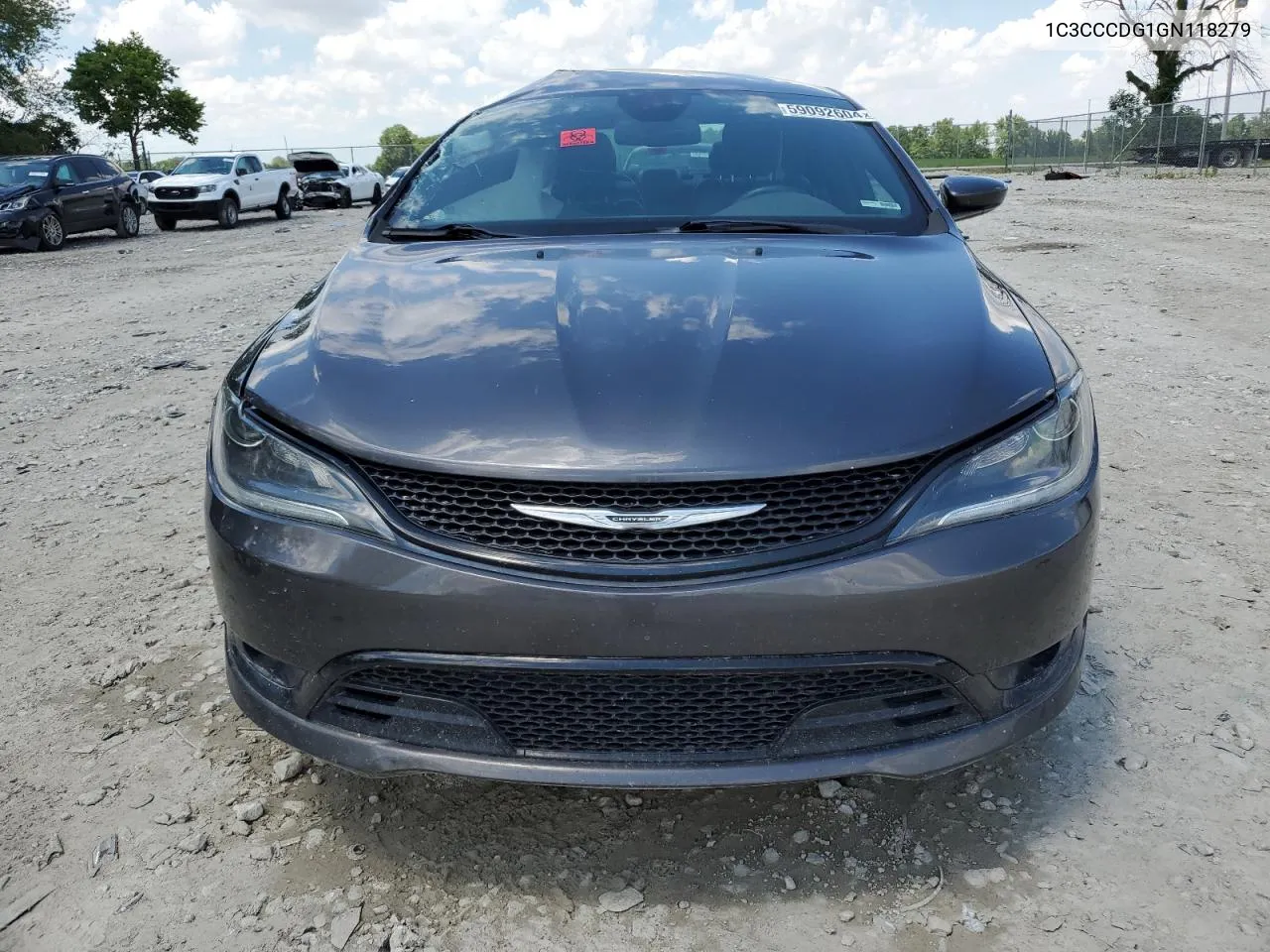 2016 Chrysler 200 S VIN: 1C3CCCDG1GN118279 Lot: 70163364