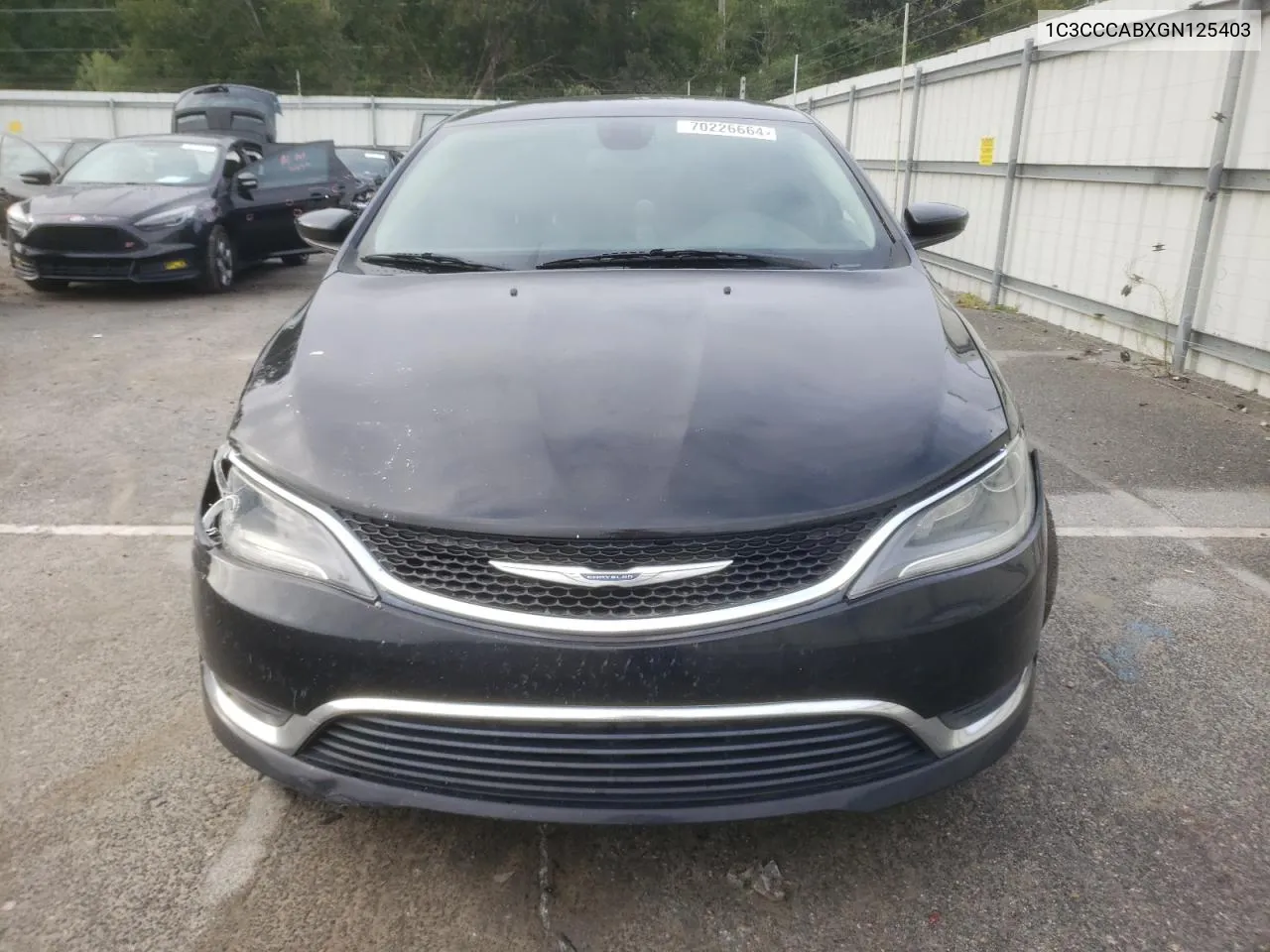 2016 Chrysler 200 Limited VIN: 1C3CCCABXGN125403 Lot: 70226664