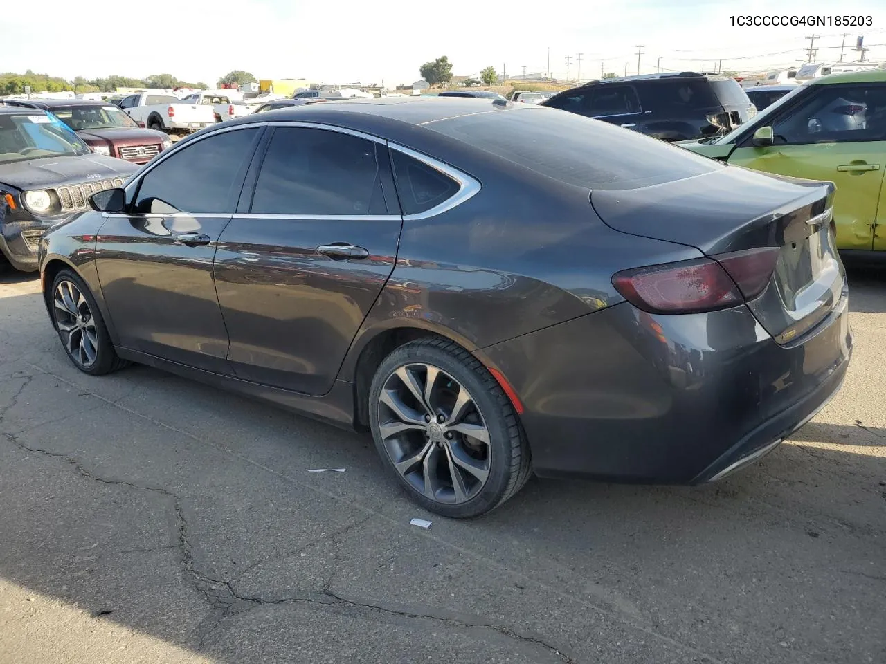 2016 Chrysler 200 C VIN: 1C3CCCCG4GN185203 Lot: 70266734