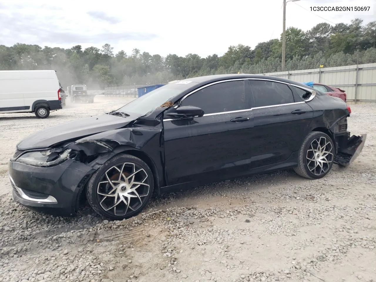 1C3CCCAB2GN150697 2016 Chrysler 200 Limited