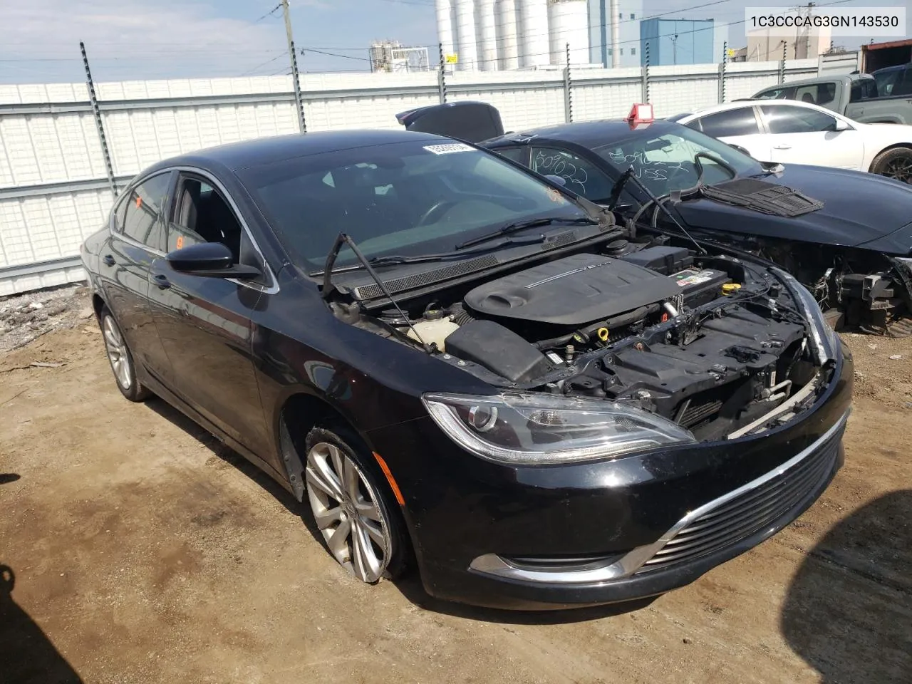 2016 Chrysler 200 Limited VIN: 1C3CCCAG3GN143530 Lot: 70604264