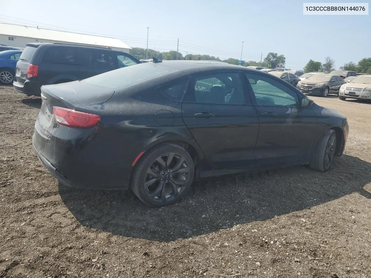 2016 Chrysler 200 S VIN: 1C3CCCBB8GN144076 Lot: 70687994