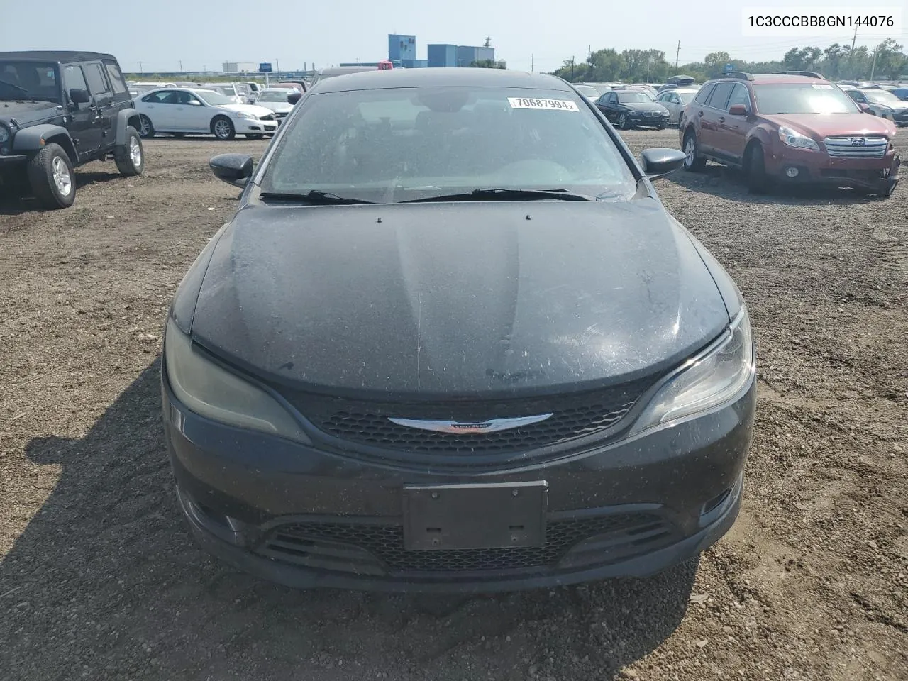 2016 Chrysler 200 S VIN: 1C3CCCBB8GN144076 Lot: 70687994