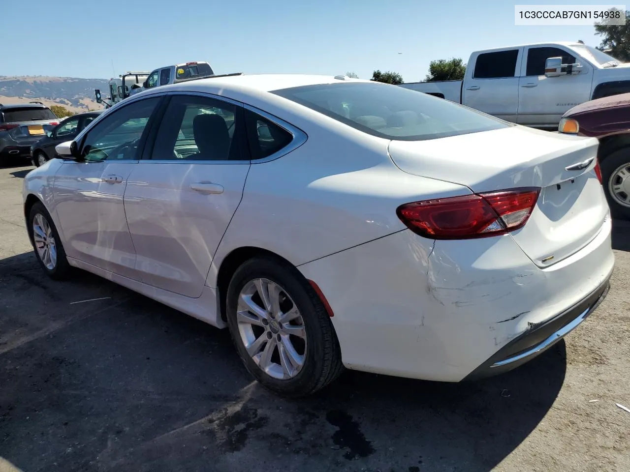 2016 Chrysler 200 Limited VIN: 1C3CCCAB7GN154938 Lot: 70987573