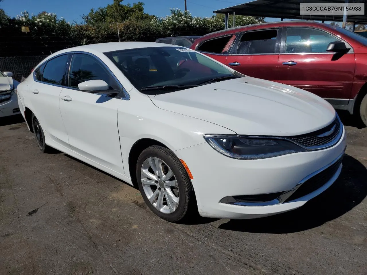 2016 Chrysler 200 Limited VIN: 1C3CCCAB7GN154938 Lot: 70987573