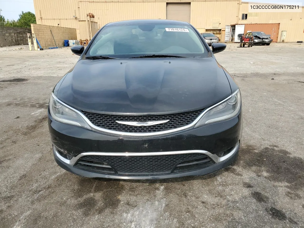 2016 Chrysler 200 C VIN: 1C3CCCCG8GN175211 Lot: 71016124