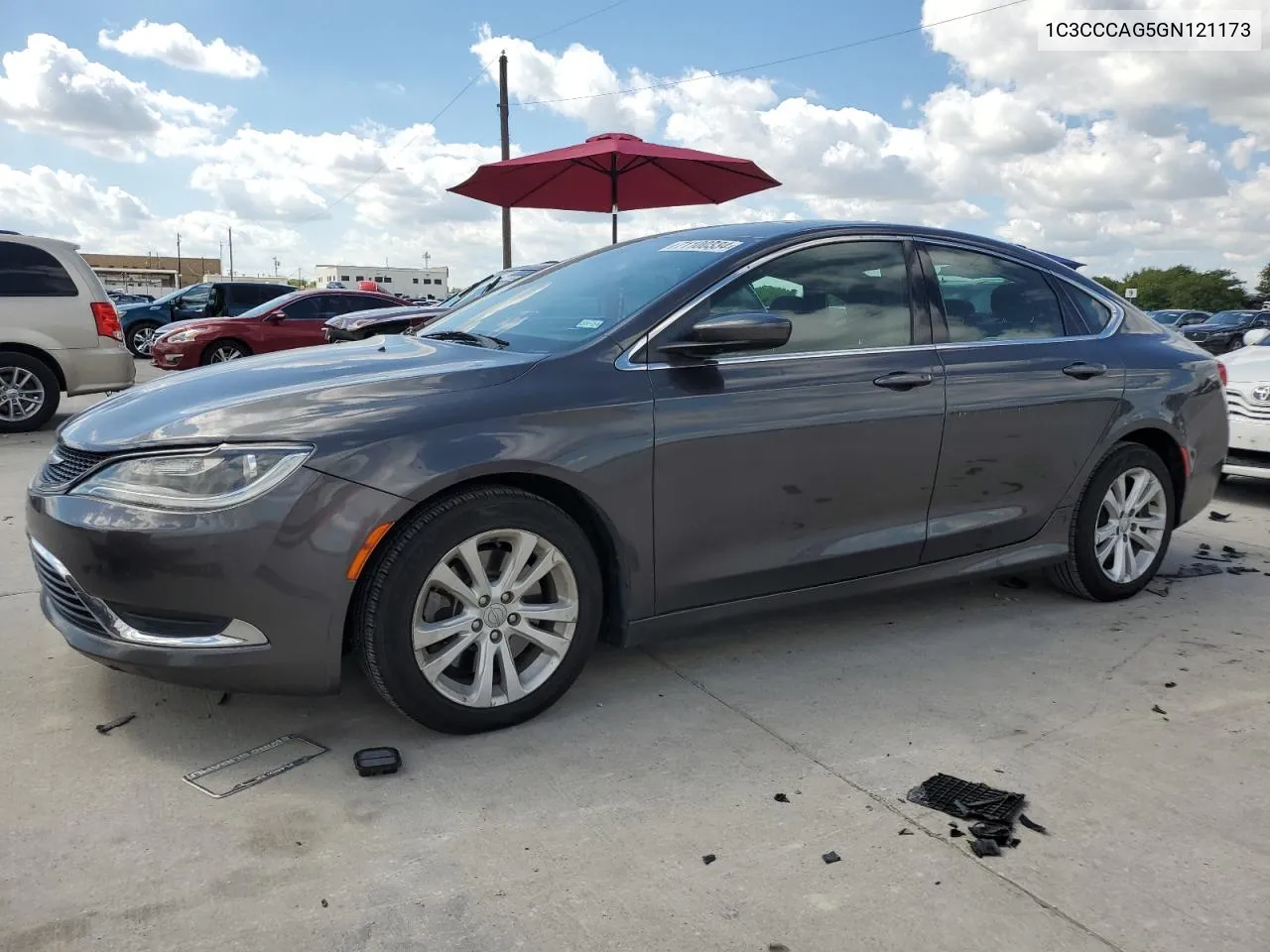 2016 Chrysler 200 Limited VIN: 1C3CCCAG5GN121173 Lot: 71100334