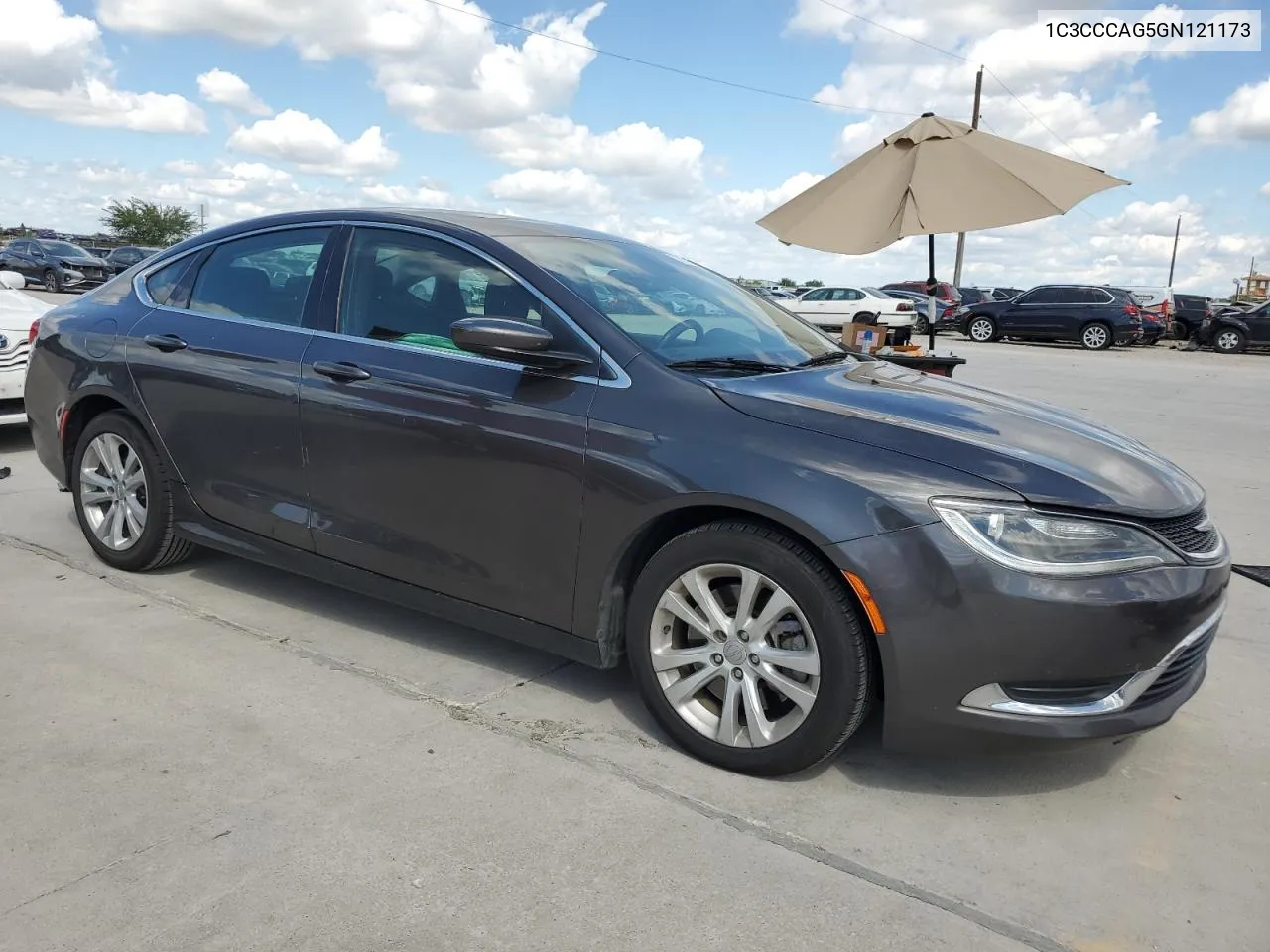 2016 Chrysler 200 Limited VIN: 1C3CCCAG5GN121173 Lot: 71100334