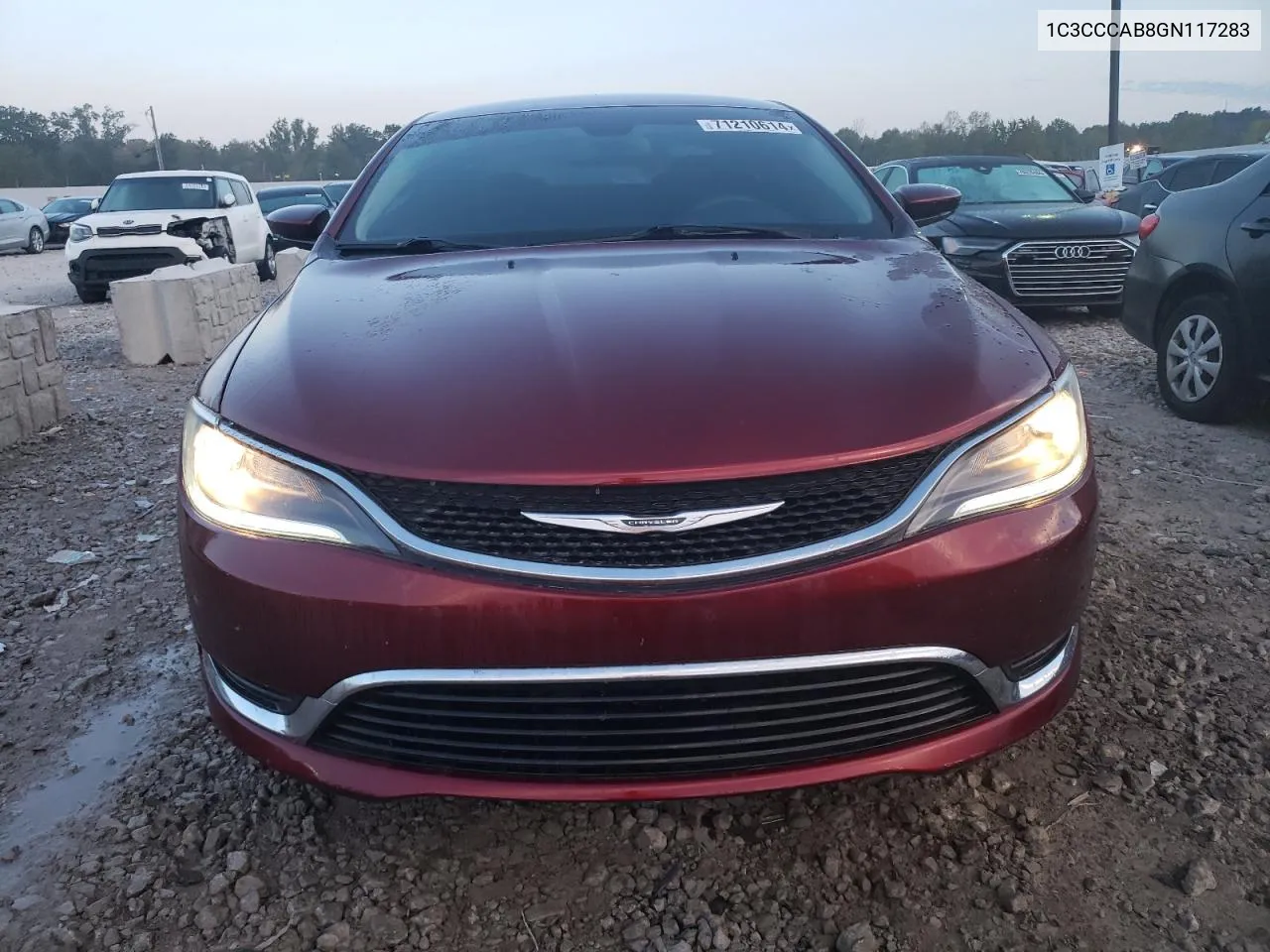 2016 Chrysler 200 Limited VIN: 1C3CCCAB8GN117283 Lot: 71210614