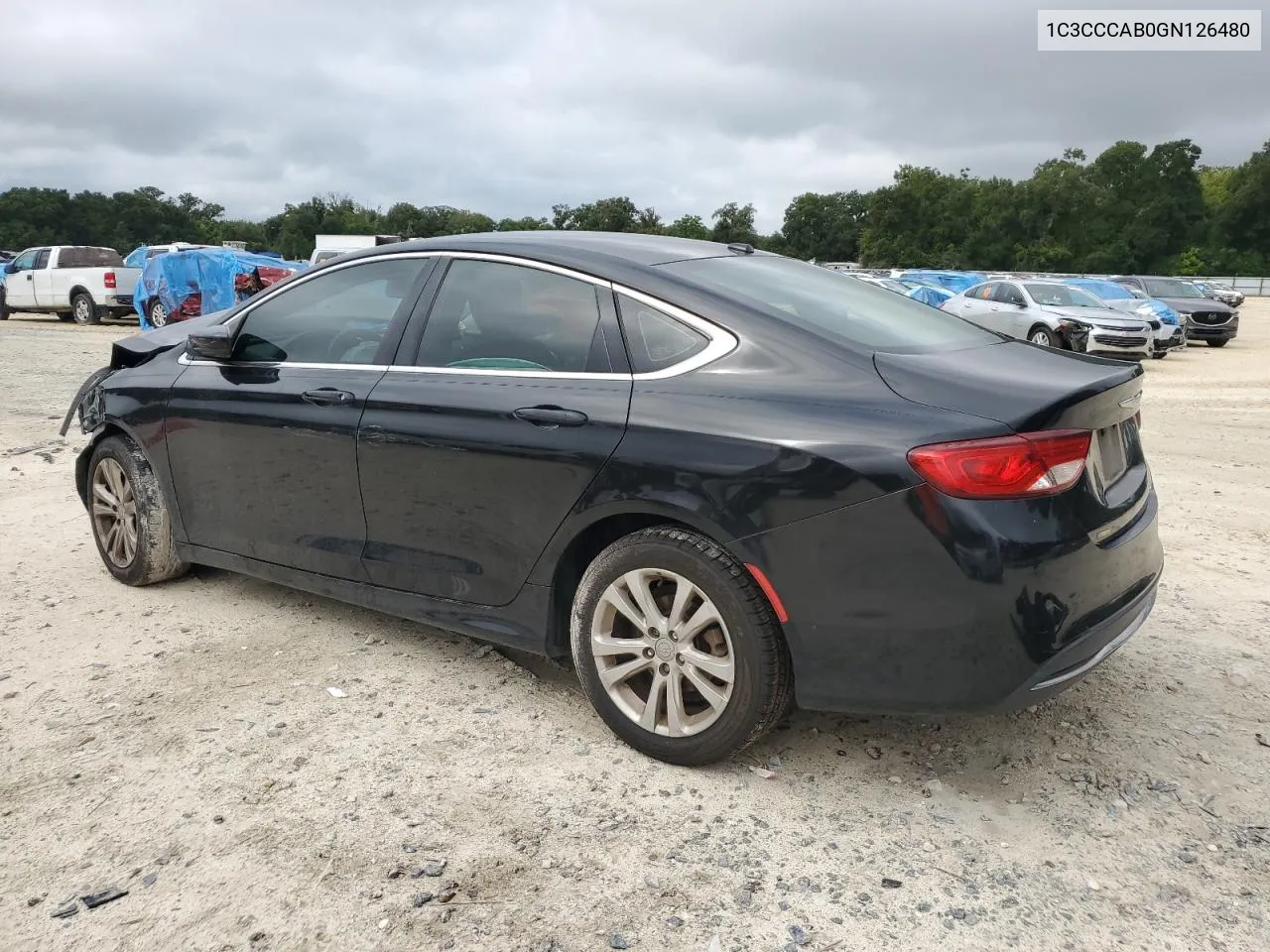 2016 Chrysler 200 Limited VIN: 1C3CCCAB0GN126480 Lot: 71435424