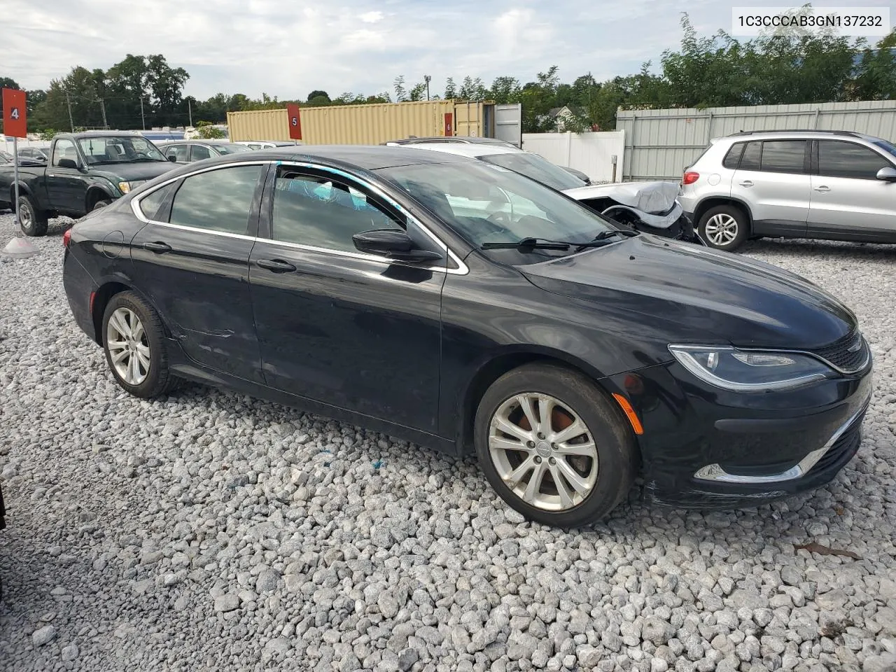 2016 Chrysler 200 Limited VIN: 1C3CCCAB3GN137232 Lot: 71639964