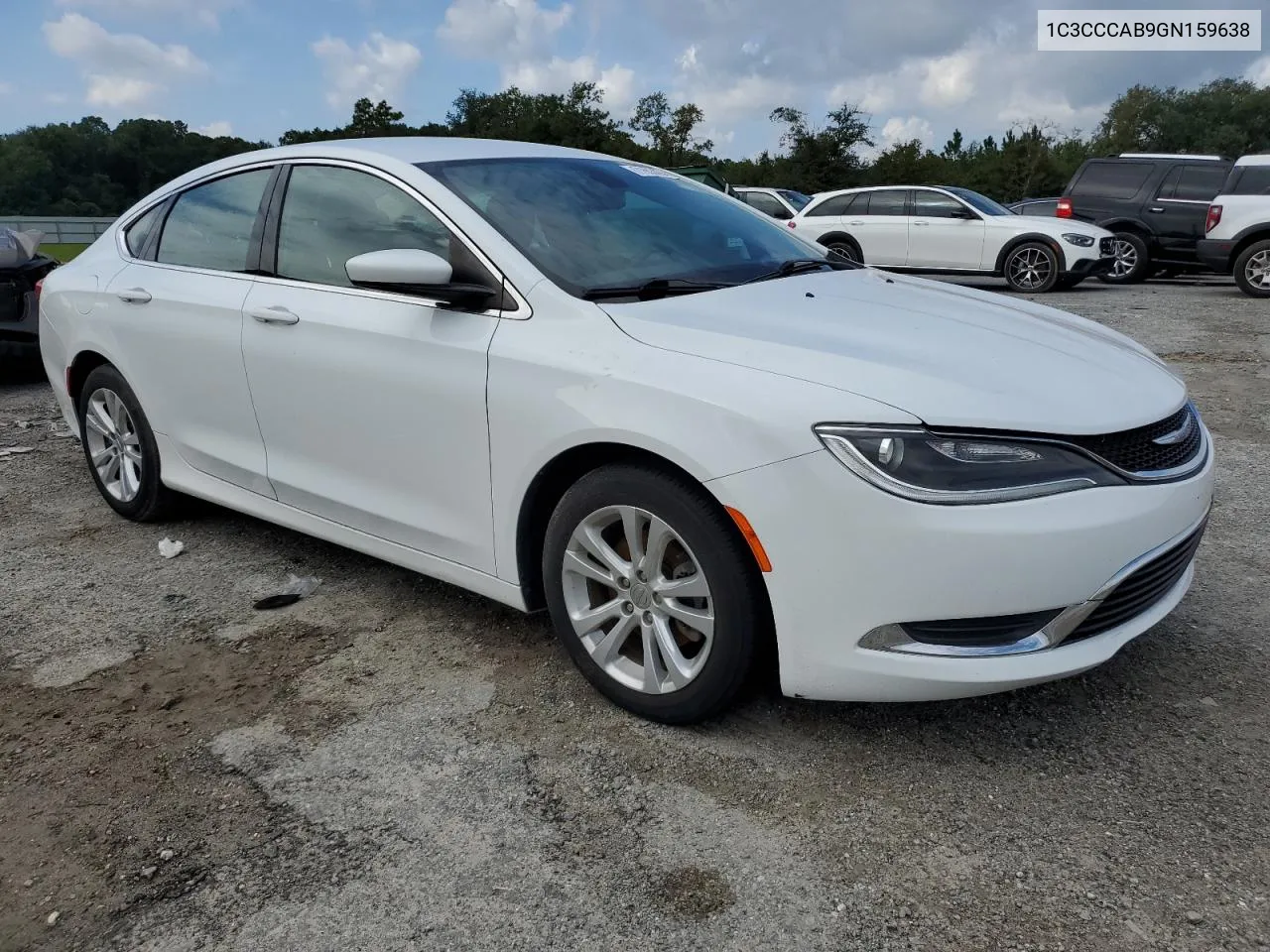 1C3CCCAB9GN159638 2016 Chrysler 200 Limited