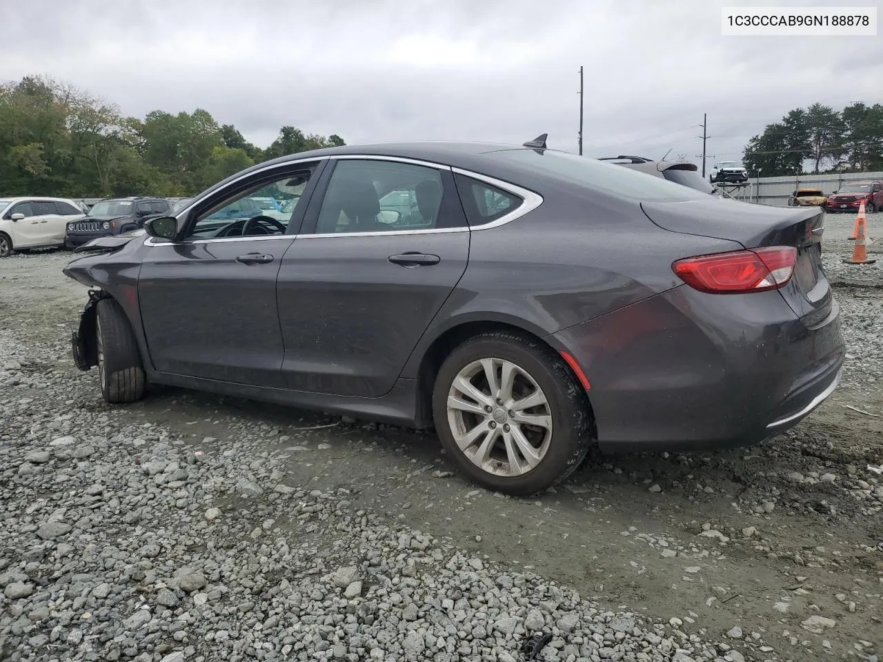 1C3CCCAB9GN188878 2016 Chrysler 200 Limited