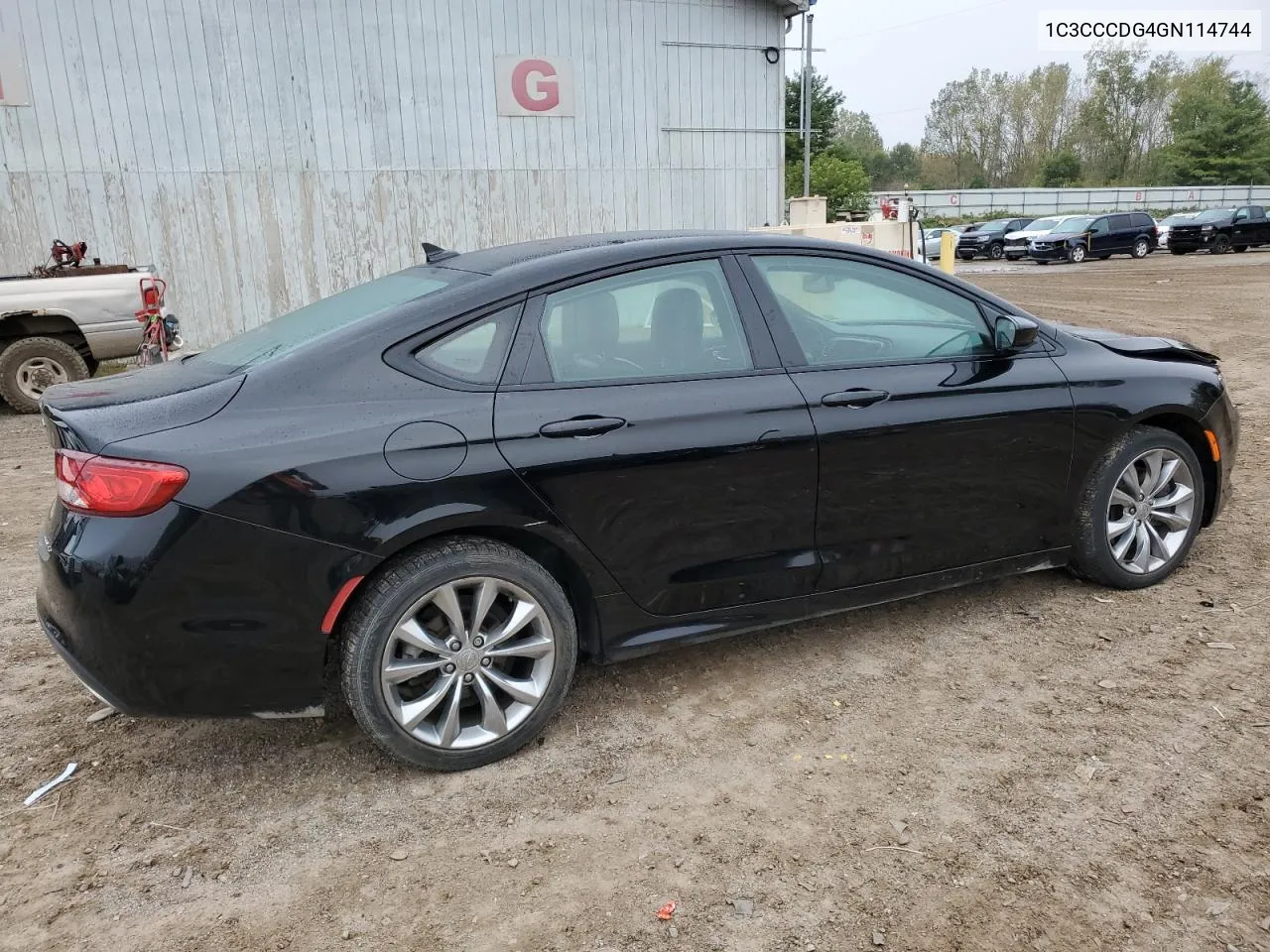 2016 Chrysler 200 S VIN: 1C3CCCDG4GN114744 Lot: 71829754