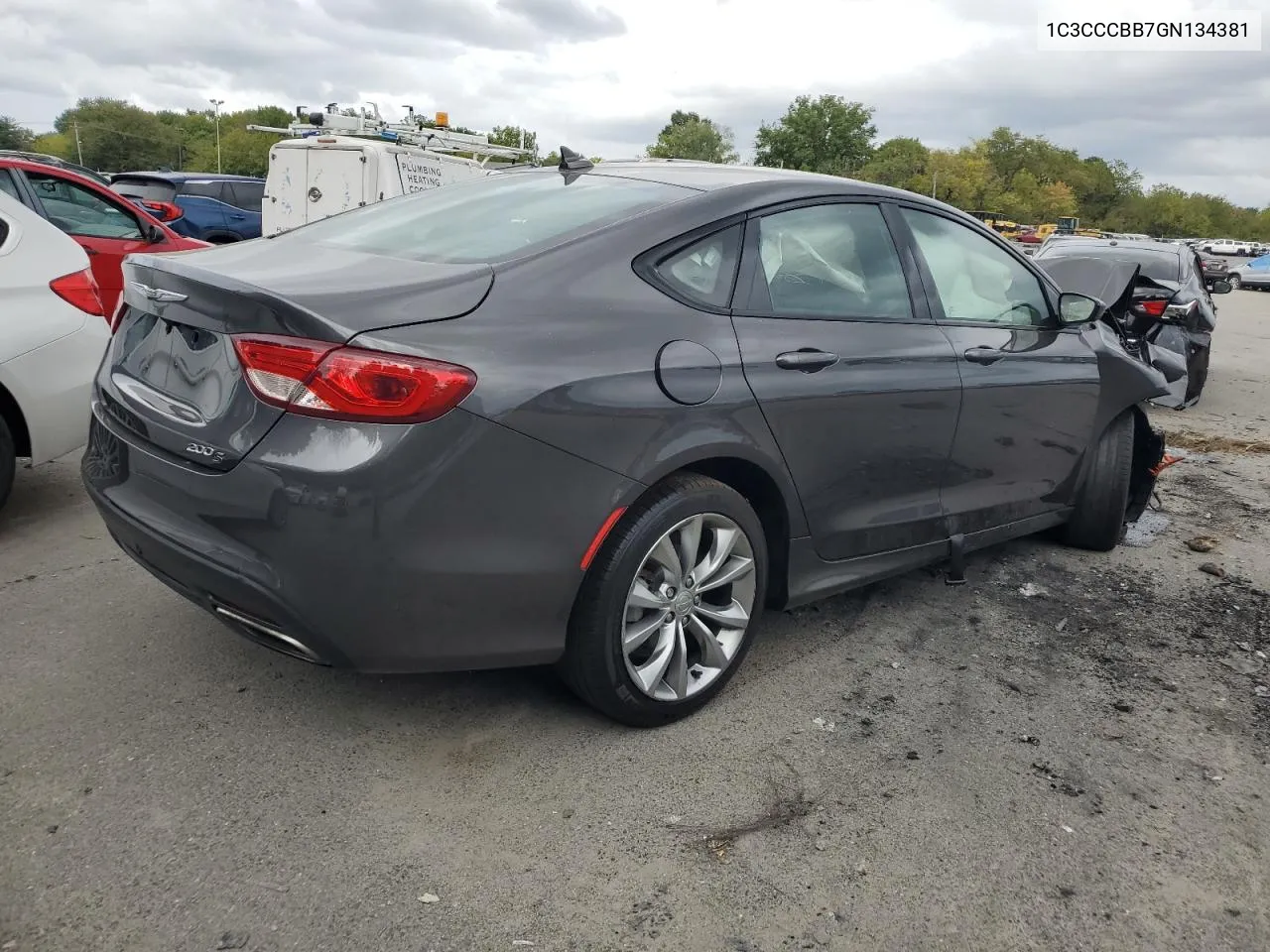 2016 Chrysler 200 S VIN: 1C3CCCBB7GN134381 Lot: 71933494