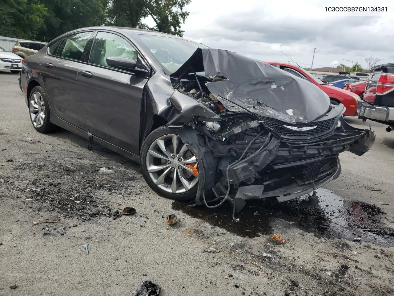 2016 Chrysler 200 S VIN: 1C3CCCBB7GN134381 Lot: 71933494