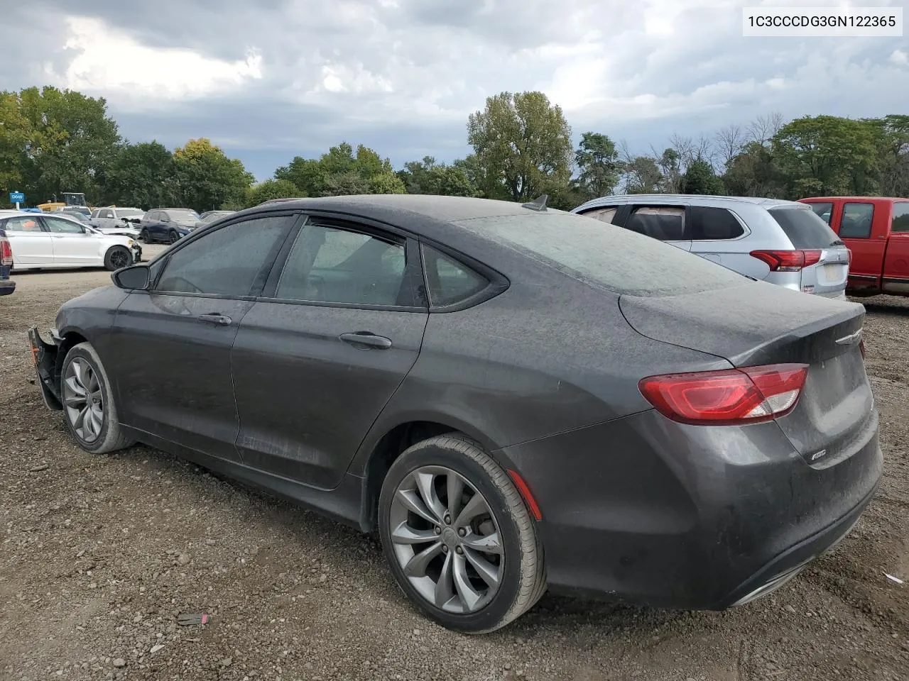 1C3CCCDG3GN122365 2016 Chrysler 200 S