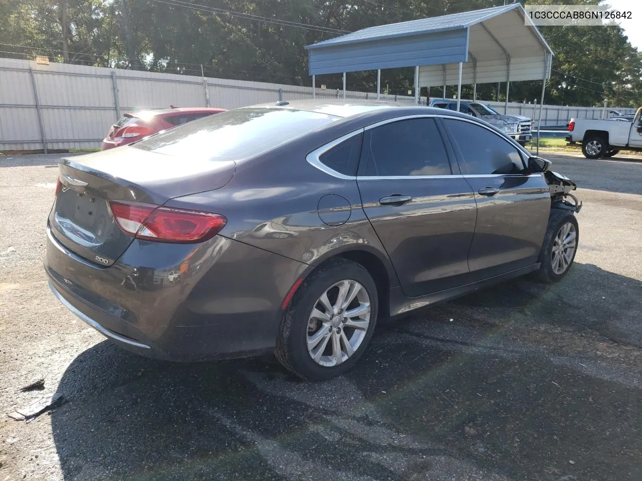 2016 Chrysler 200 Limited VIN: 1C3CCCAB8GN126842 Lot: 71957054