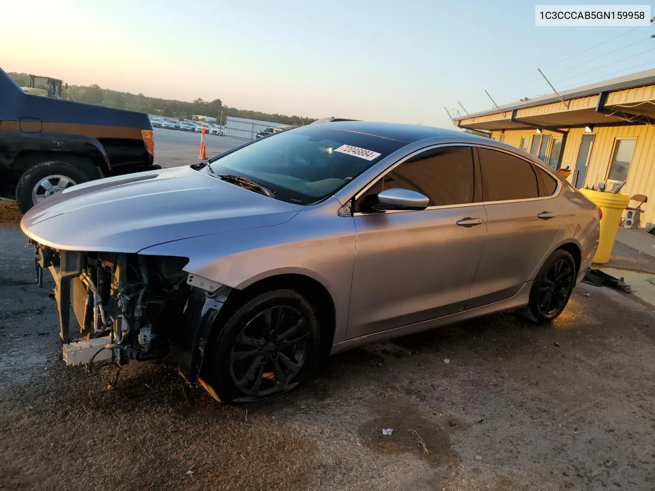 1C3CCCAB5GN159958 2016 Chrysler 200 Limited